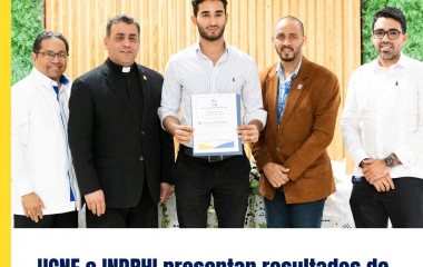 UCNE e INDRHI presentan resultados de investigaciones en temas hídricos 