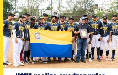UCNE realiza cuadrangular universitario de softbol