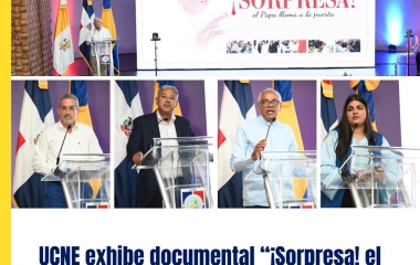 UCNE exhibe documental “¡Sorpresa! el papa llama a la puerta!”