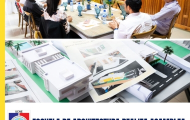 ESCUELA DE ARQUITECTURA REALIZA ASAMBLEA DE DOCENTES, ESTUDIANTES PRESENTAN PROYECTOS FINALES DE DISEÑO  