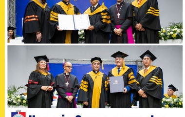 Honoris Causa a nuestro fundador y al primer rector