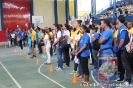 Acto de inauguración  del torneo interfacultades Deportivas  UCNE,  2014