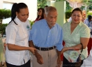 Cena con envejecientes Hogar de Ancianos