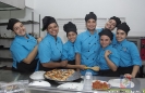 Estudiantes ATH de la UCNE realizan montaje de Restaurante Piccola Italia