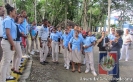 Estudiantes de centros educativos de Villa Riva visitan la UCNE