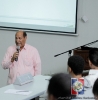 Estudiantes del Liceo Eugenio María de Hotos visitan la UCNE.