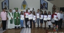 Eucaristía a los graduandos bendición de anillos