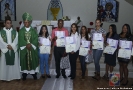 Eucaristía a los graduandos bendición de anillos