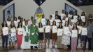 Eucaristía a los graduandos bendición de anillos