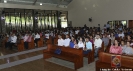 Eucaristía a los graduandos bendición de anillos