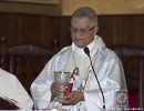 Eucaristía acción de gracias aniversario UCNE y bendición de anillos