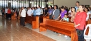 Rector de PUCMM oficia Eucaristía en la UCNE.