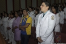 UCNE entrega placas distintivas a nuevos internos de medicina