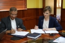 UCNE firma acuerdo con Universidad Sagrado Corazón de Puerto Rico