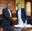 UCNE firma acuerdo con Universidad Sagrado Corazón de Puerto Rico