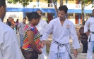 UCNE realiza exhibición de Karate