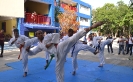 UCNE realiza exhibición de Karate
