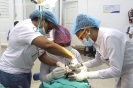 UCNE realiza operativo odontológico con pacientes del Instituto Oncológico_4