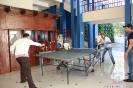 UCNE realiza primer torneo de tenis de mesa administrativo