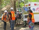 UCNE realiza Simulacro de Emergencia y Desastre